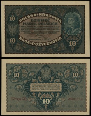 Poland, 10 Polish marks, 23.08.1919