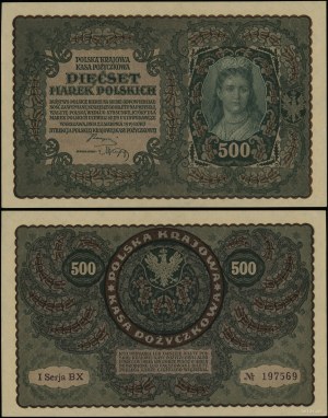 Poland, 500 Polish marks, 23.08.1919