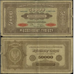 Polska, 50.000 marek polskich, 10.10.1922