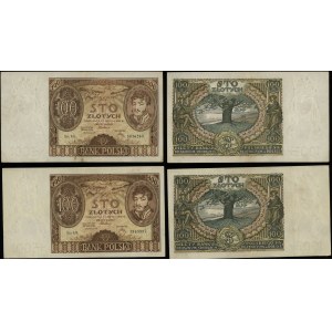 Polska, zestaw: 2 x 100 złotych, 2.06.1932
