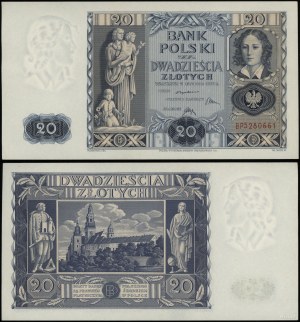 Poland, 20 zloty, 11.11.1936