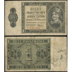 Polska, 1 złoty, 1.10.1938