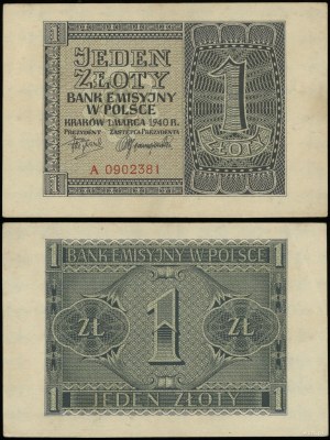 Poland, 1 zloty, 1.03.1940