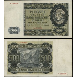 Polska, 500 złotych, 1.03.1940