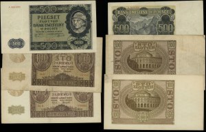Poland, set of 3 banknotes, 1.03.1940
