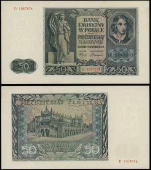 Poland, 50 zloty, 1.08.1941