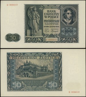 Poland, 50 zloty, 1.08.1941