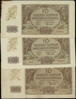 Poland, set of 9 banknotes, 1.03.1940