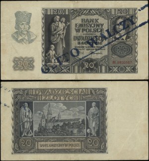 Poland, 20 zloty, 1.03.1940