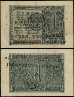 Poland, 1 zloty, 1.08.1941