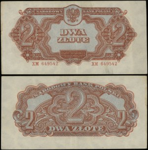Poland, 2 zloty, 1944