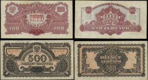 Poland, set of 2 banknotes (in OBIT clause), 1944