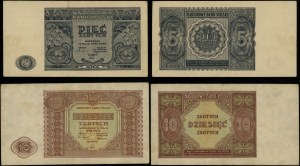 Poland, set: 5, 10 gold, 15.05.1946