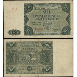 Polska, 20 złotych, 15.07.1947
