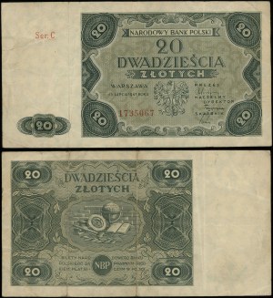 Poland, 20 zloty, 15.07.1947