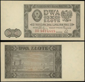 Poland, 2 zloty, 1.07.1948