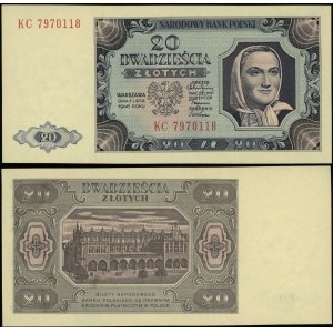 Polska, 20 złotych, 1.07.1948