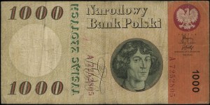 Poland, 1,000 zloty, 29.10.1965