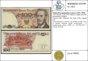 Poland, 100 zloty, 17.05.1976