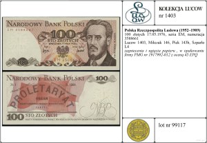 Poland, 100 zloty, 17.05.1976