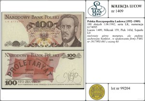 Poland, 100 zloty, 1.06.1982