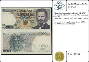 Poland, 200 zloty, 25.05.1976