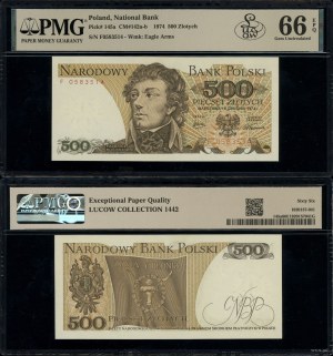 Poland, 500 zloty, 16.12.1974