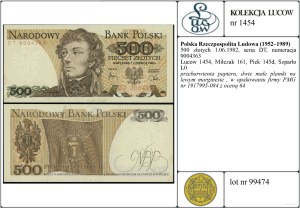 Poland, 500 zloty, 1.06.1982