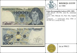 Poland, 1,000 zloty, 1.06.1982
