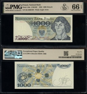 Poland, 1,000 zloty, 1.06.1982