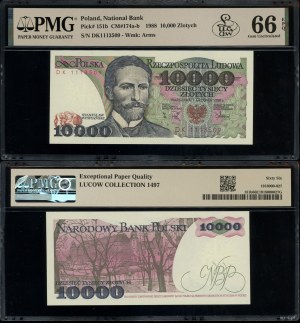 Poland, 10,000 zloty, 1.12.1988