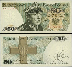 Poland, 50 zloty, 9.05.1975