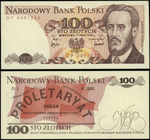 Poland, 100 zloty, 17.05.1976