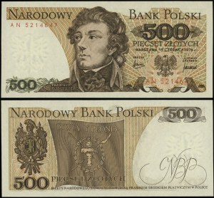 Poland, 500 zloty, 15.06.1976