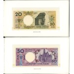 Polska, zestaw banknotów obiegowych Miasta Polskie, 1.03.1990