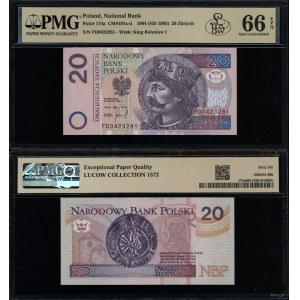 Polska, 20 złotych, 25.03.1994