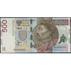 Polska, 500 złotych, 26.02.2016