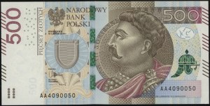 Poland, 500 zloty, 26.02.2016