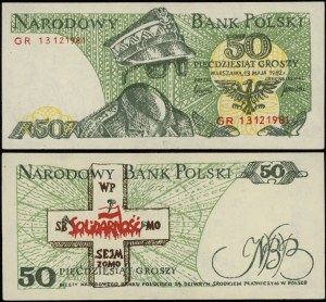 Poland, 50 groszy, 13.05.1982