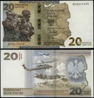 Poland, 20 zloty, 18.01.2022