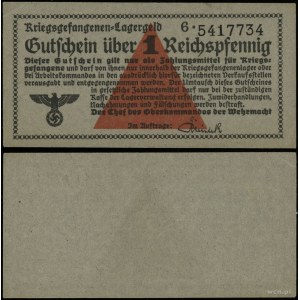 Kriegsgefangen Lagergeld (1939-1945), 1 reichspfennig, (1939)