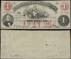 United States of America (USA), 1 dollar, 21.07.1862