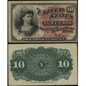 Stany Zjednoczone Ameryki (USA), 10 centów, 3.03.1863