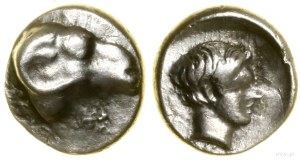 Greece and post-Hellenistic, hemiobol, (ca. 450-400 B.C.)