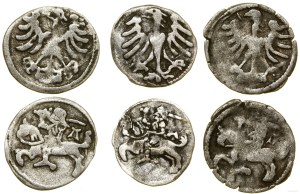 Poland, set of 3 x Lithuanian denarius, Vilnius