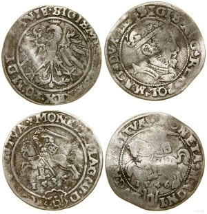 Poland, set of 2 coins, 1535-1546, Vilnius