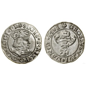 Polska, grosz, 1531, Gdańsk