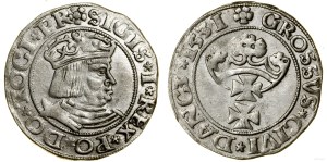 Poland, grosz, 1531, Gdańsk