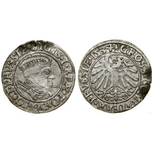 Polska, grosz, 1534, Toruń