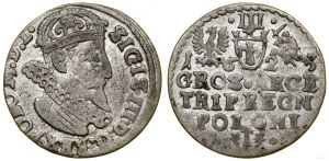 Poland, trojak, 1623, Kraków
